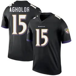 Nike Nelson Agholor Baltimore Ravens Men's Legend Black Jersey