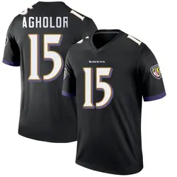 Nike Nelson Agholor Baltimore Ravens Youth Legend Black Jersey
