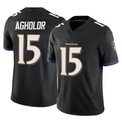 Nike Nelson Agholor Baltimore Ravens Youth Limited Black Vapor F.U.S.E. Jersey