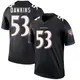 Nike Nick Dawkins Baltimore Ravens Youth Legend Black Jersey