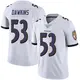 Nike Nick Dawkins Baltimore Ravens Youth Limited White Vapor Untouchable Jersey