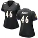 Nike Nick Moore Baltimore Ravens Women's Game Black Jersey