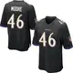 Nike Nick Moore Baltimore Ravens Youth Game Black Jersey