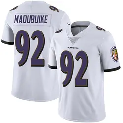 Nike Nnamdi Madubuike Baltimore Ravens Men's Limited White Vapor Untouchable Jersey