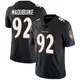 Nike Nnamdi Madubuike Baltimore Ravens Youth Limited Black Alternate Vapor Untouchable Jersey