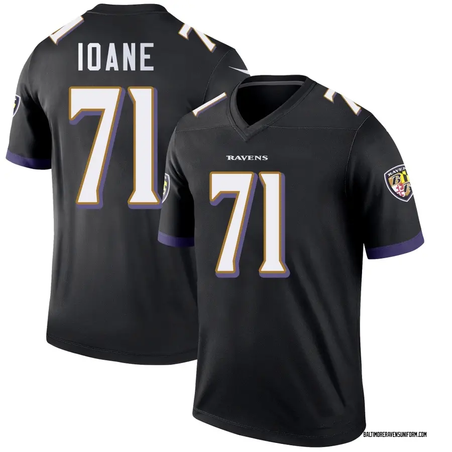 Nike Olaivavega Ioane Baltimore Ravens Men's Legend Black Jersey