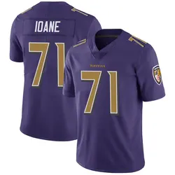 Nike Olaivavega Ioane Baltimore Ravens Men's Limited Purple Color Rush Vapor Untouchable Jersey