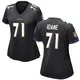 Nike Olaivavega Ioane Baltimore Ravens Women's Game Black Jersey