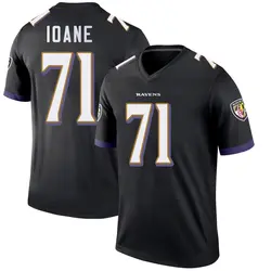 Nike Olaivavega Ioane Baltimore Ravens Youth Legend Black Jersey