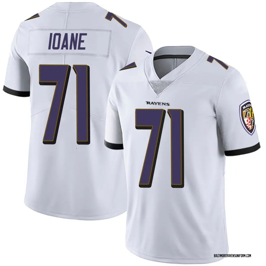 Nike Olaivavega Ioane Baltimore Ravens Youth Limited White Vapor Untouchable Jersey
