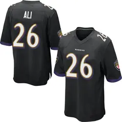 Nike Rasheen Ali Baltimore Ravens Men's Game Black Jersey