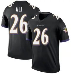 Nike Rasheen Ali Baltimore Ravens Men's Legend Black Jersey