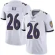 Nike Rasheen Ali Baltimore Ravens Men's Limited White Vapor Untouchable Jersey
