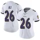 Nike Rasheen Ali Baltimore Ravens Women's Limited White Vapor Untouchable Jersey