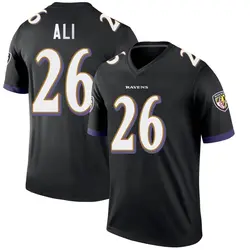 Nike Rasheen Ali Baltimore Ravens Youth Legend Black Jersey