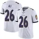 Nike Rasheen Ali Baltimore Ravens Youth Limited White Vapor Untouchable Jersey