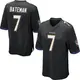 Nike Rashod Bateman Baltimore Ravens Youth Game Black Jersey