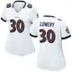 Nike Reuben Lowery Baltimore Ravens Women's Game White Jersey