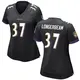 Nike Robert Longerbeam Baltimore Ravens Women's Game Black Jersey