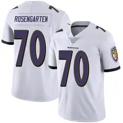 Nike Roger Rosengarten Baltimore Ravens Men's Limited White Vapor Untouchable Jersey