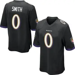 Roquan Smith Baltimore Ravens Men's Game Black Jersey
