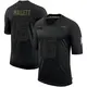 Nike Ryan Mallett Baltimore Ravens Men's Limited Black 2020 Salute To Service Jersey