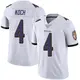 Nike Sam Koch Baltimore Ravens Youth Limited White Vapor Untouchable Jersey