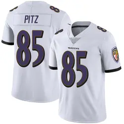 Nike Sam Pitz Baltimore Ravens Men's Limited White Vapor Untouchable Jersey
