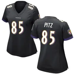Nike Sam Pitz Baltimore Ravens Women's Game Black Jersey