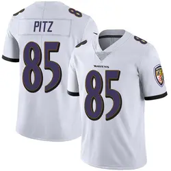 Nike Sam Pitz Baltimore Ravens Youth Limited White Vapor Untouchable Jersey