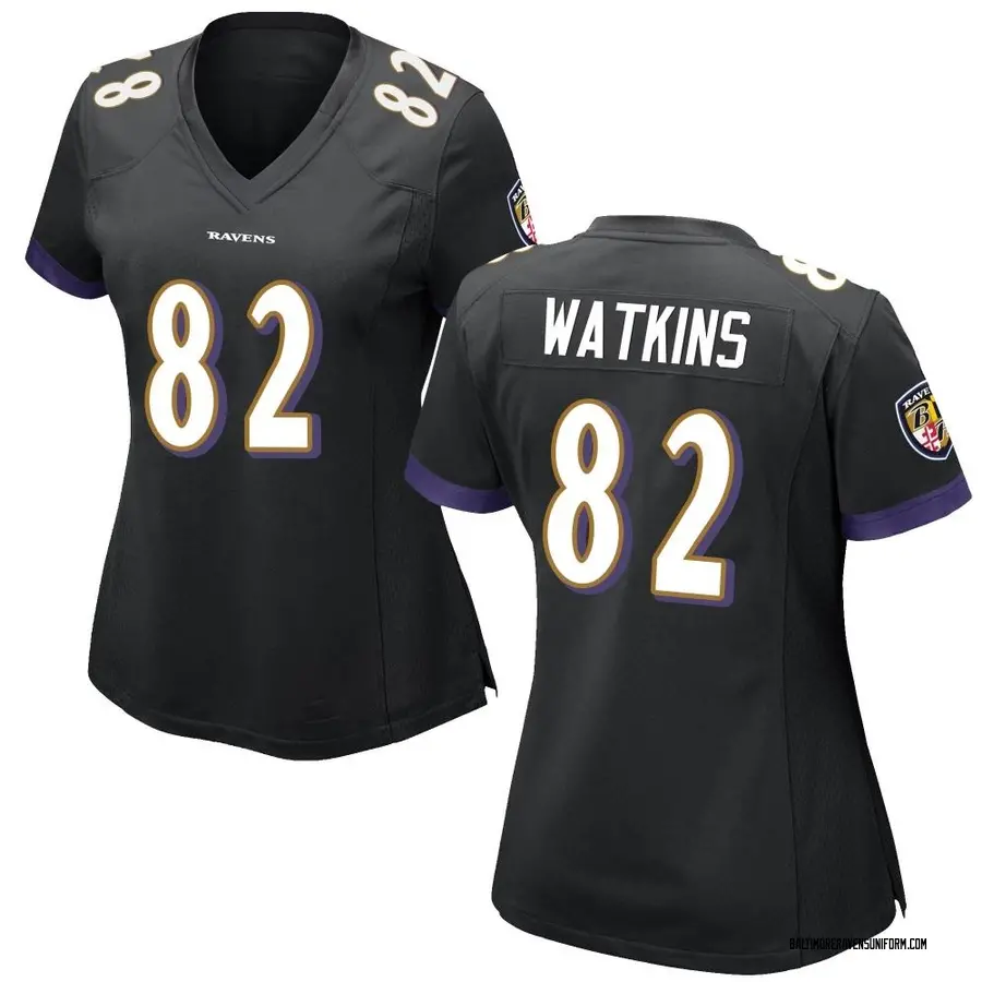 Nike Sammy Watkins Baltimore Ravens Women's Game Black Jersey