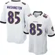 Nike Scotty Washington Baltimore Ravens Men's Game White Jersey
