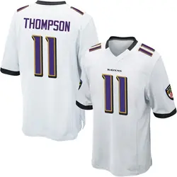 Nike Skylar Thompson Baltimore Ravens Youth Game White Jersey