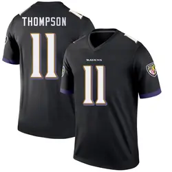 Nike Skylar Thompson Baltimore Ravens Youth Legend Black Jersey