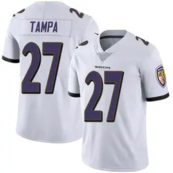 Nike T.J. Tampa Baltimore Ravens Men's Limited White Vapor Untouchable Jersey