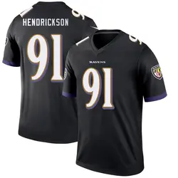 Nike Trey Hendrickson Baltimore Ravens Men's Legend Black Jersey