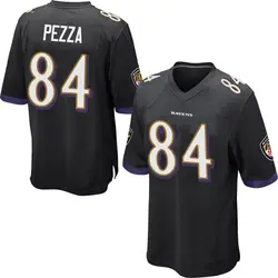Nike Ty Pezza Baltimore Ravens Men's Game Black Jersey