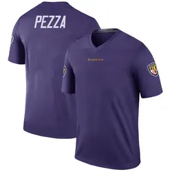 Nike Ty Pezza Baltimore Ravens Men's Legend Purple Color Rush Jersey