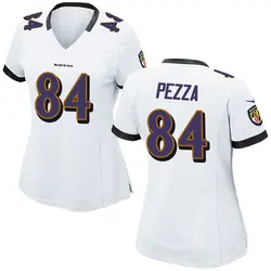 Nike Ty Pezza Baltimore Ravens Women's Game White Jersey