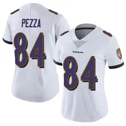 Nike Ty Pezza Baltimore Ravens Women's Limited White Vapor Untouchable Jersey