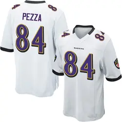 Nike Ty Pezza Baltimore Ravens Youth Game White Jersey