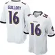 Nike Xavier Guillory Baltimore Ravens Youth Game White Jersey
